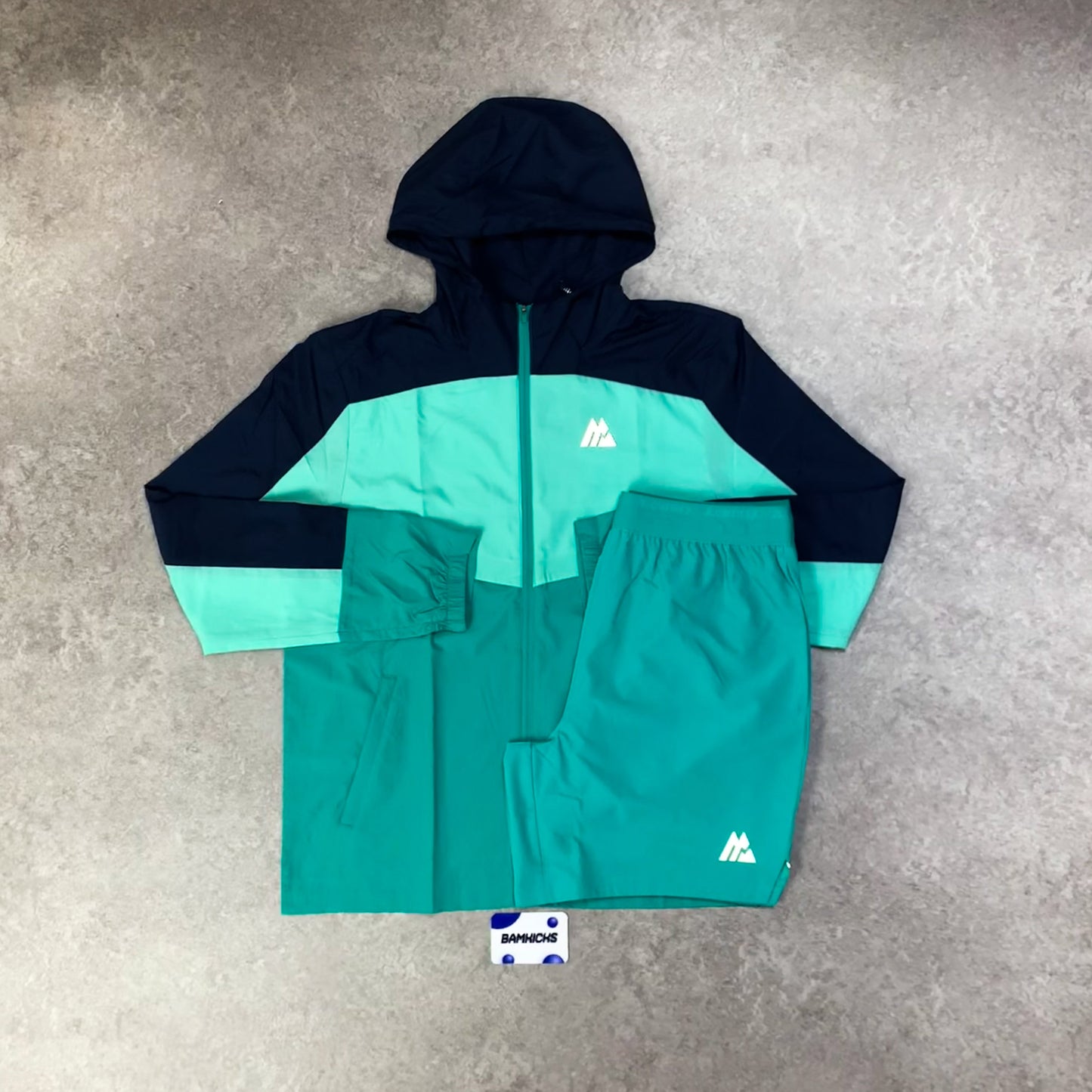 Montirex Breeze Windbreaker - Aruba/Midnight Blue/Fluorite