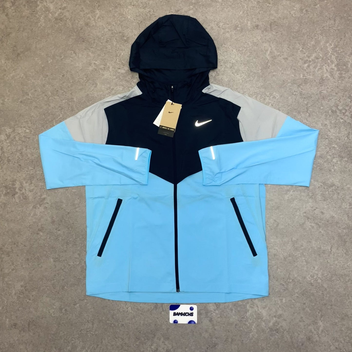 Nike UV Windrunner - Aqua Blue/Obsidian