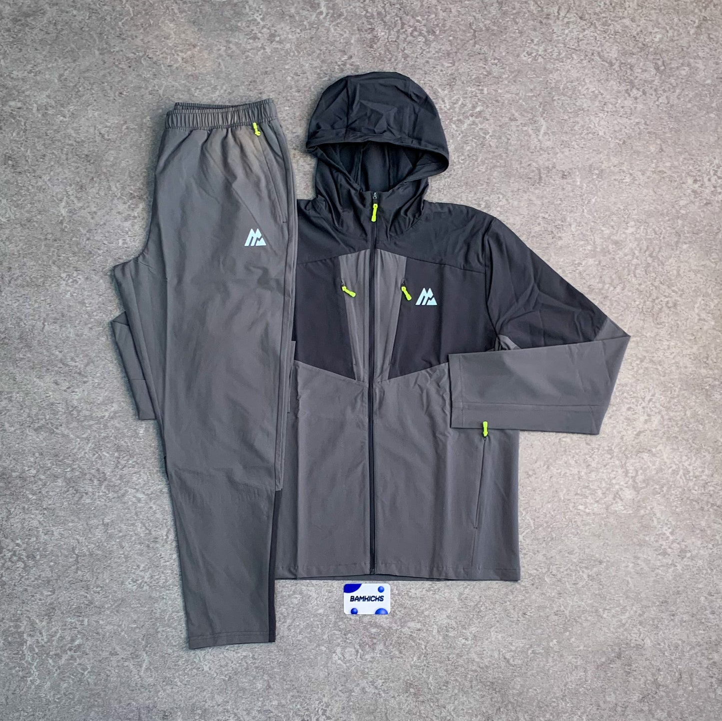 Montirex Impel Tracksuit - Asphalt/Cement Grey