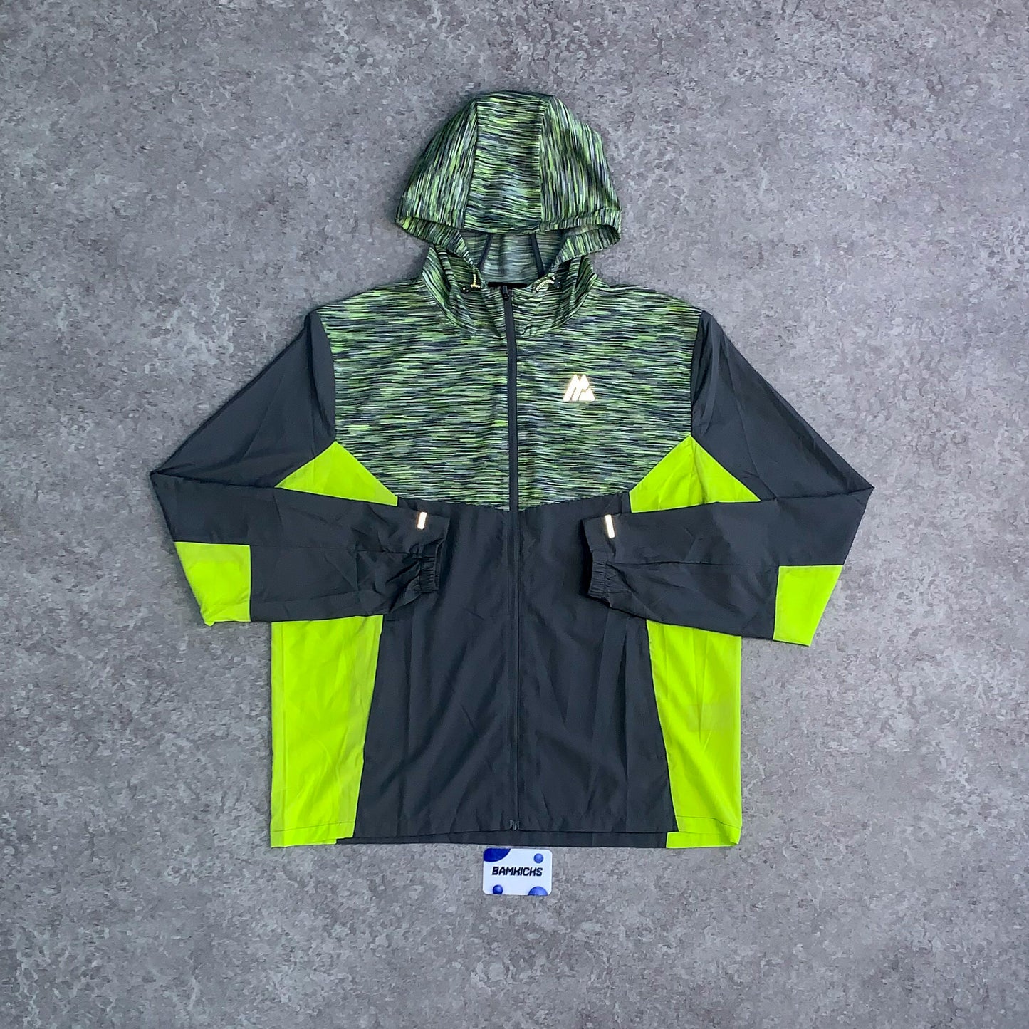 Montirex Trail Windbreaker - Lime/Grey