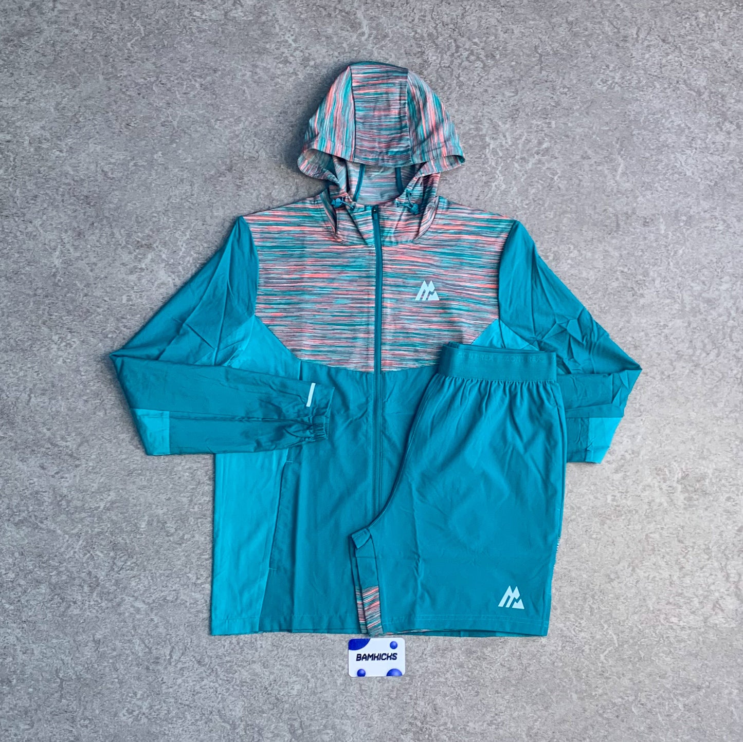 Montirex Trail Windbreaker - Teal/Pink