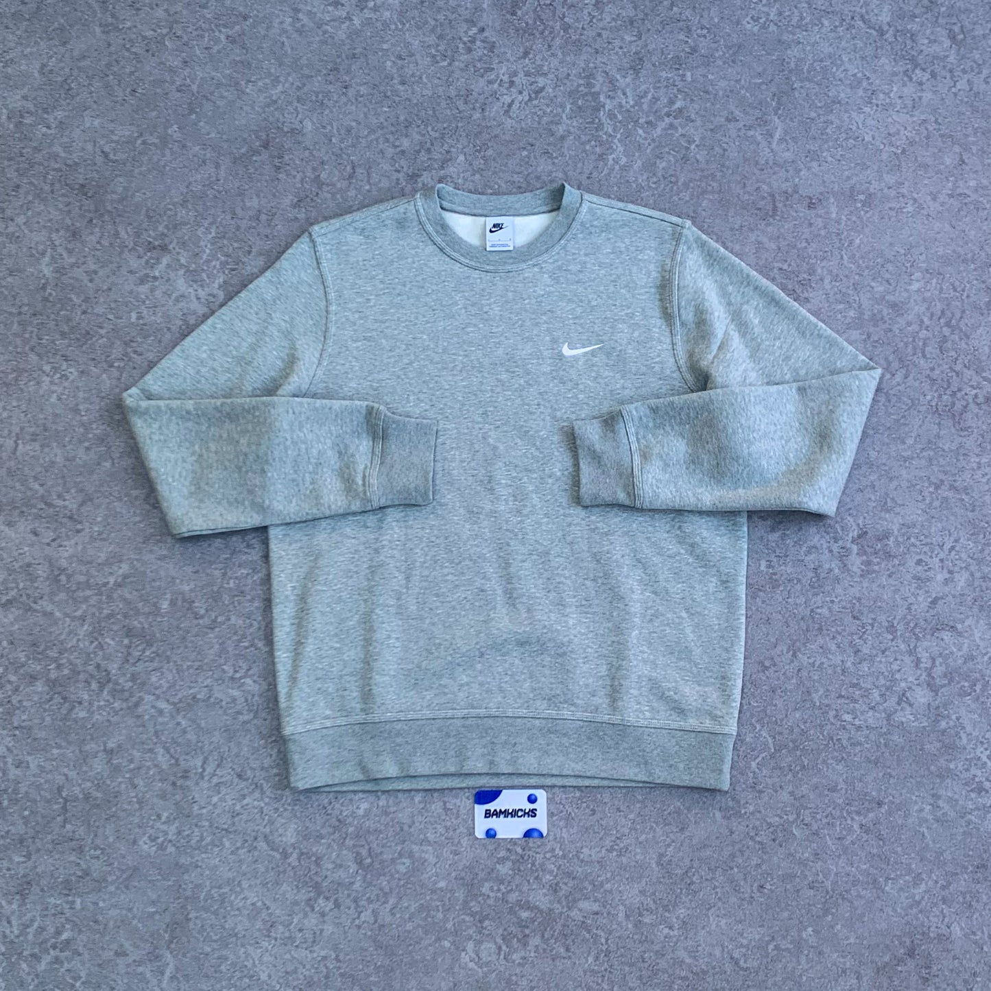 Nike Club Fleece Crewneck - Grey