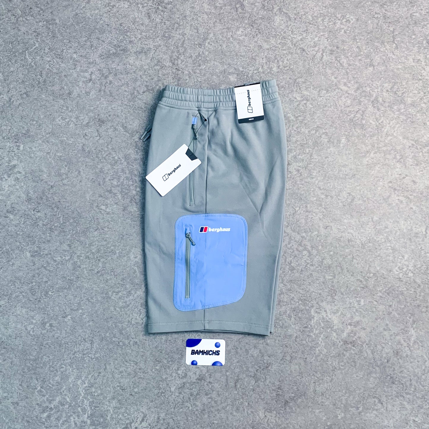 Berghaus Pavey Jacket & Short Set - Blue/Grey