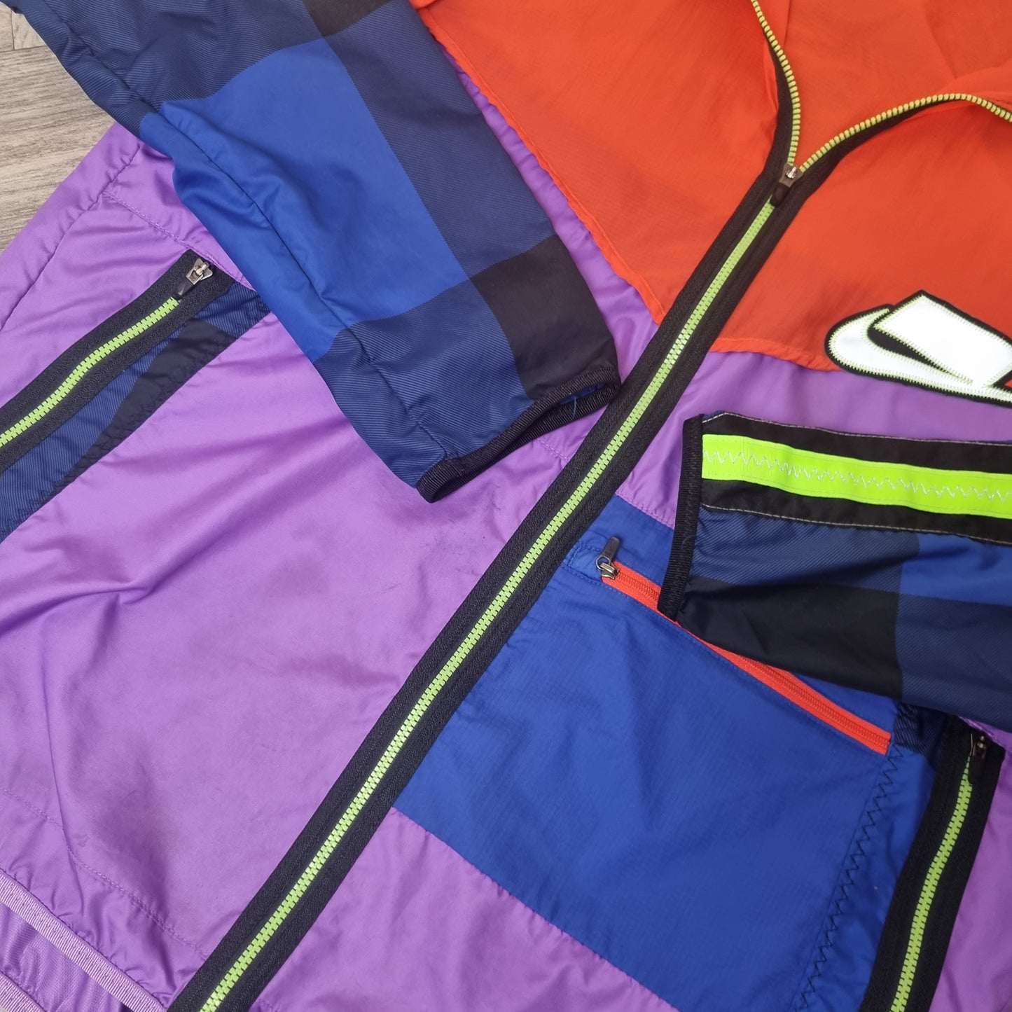 Nike Patchwork Wildrun Windrunner Purple 'Meekz' Jacket