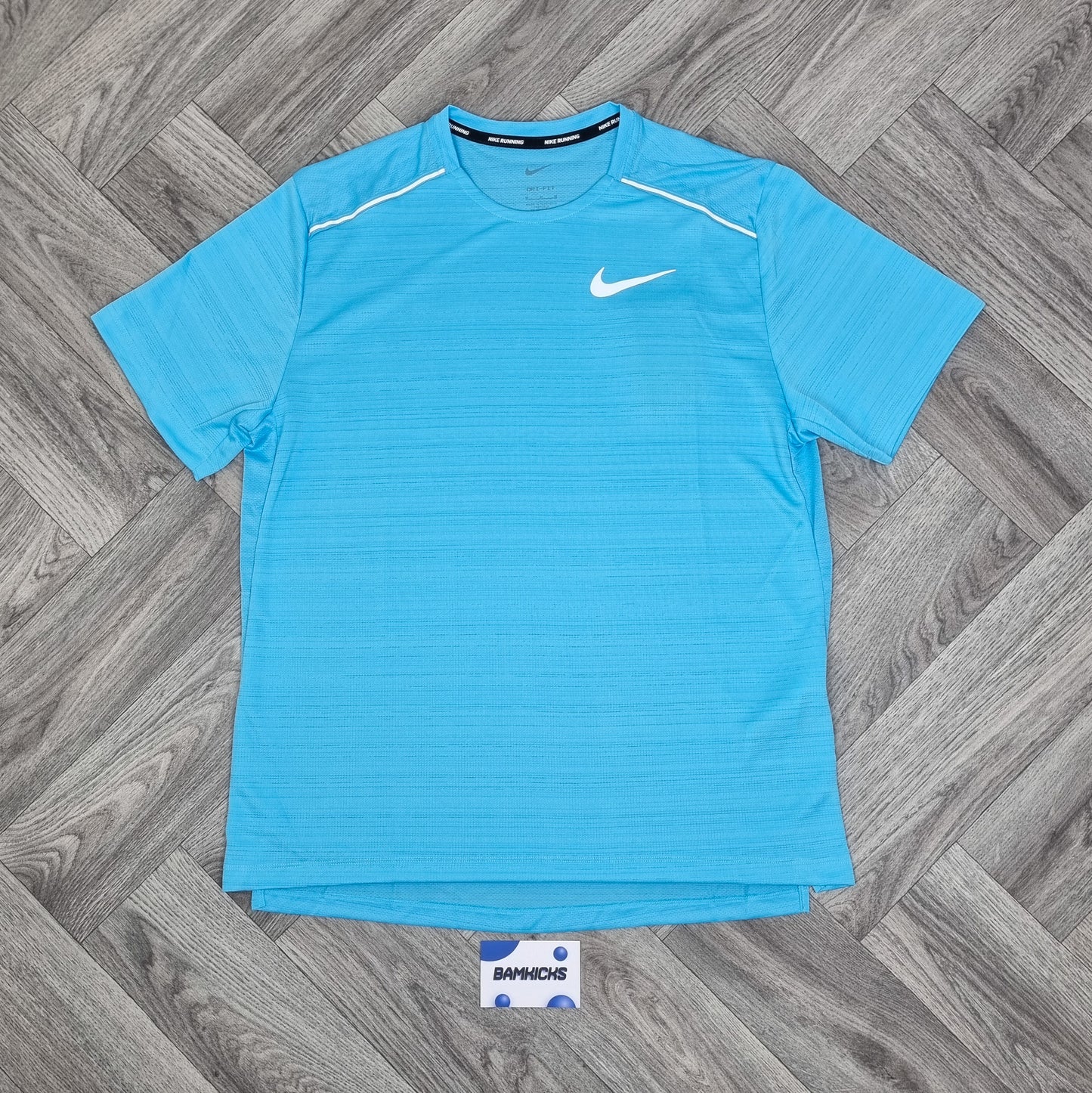 Nike Miler 1.0 T-Shirt, UV Windrunner & Challenger Shorts (7in) Baltic Blue