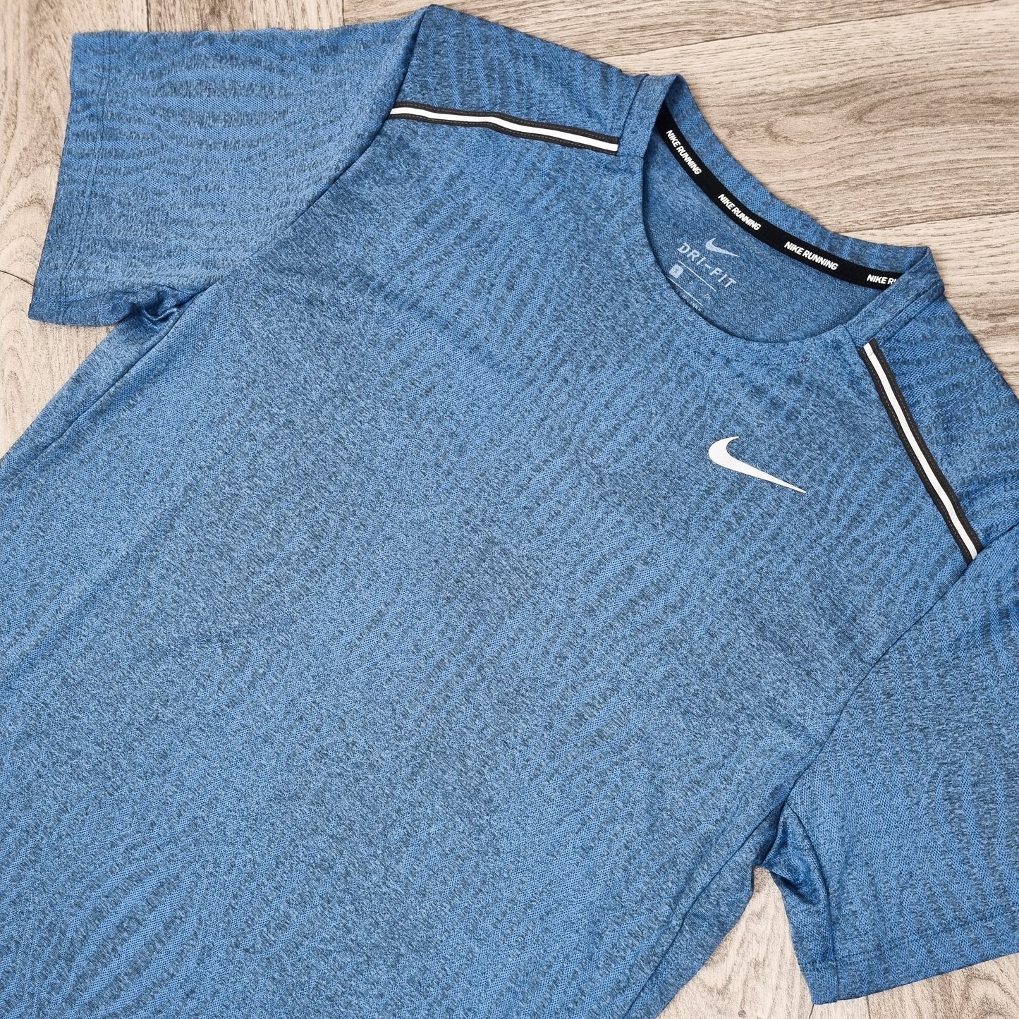 Nike Miler 1.0 T-Shirt Jacquard Blue