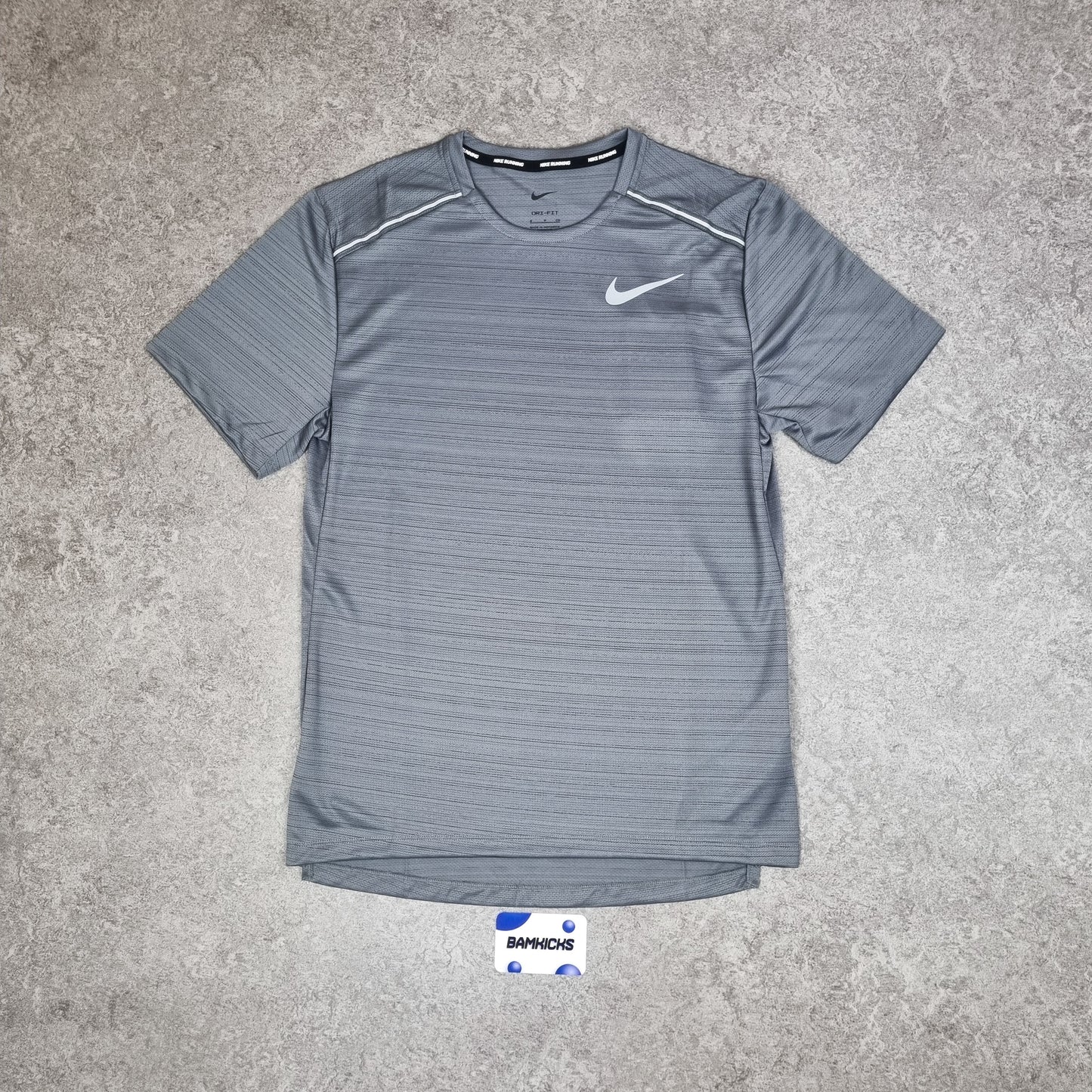 Nike Miler 1.0 T-Shirt Grey