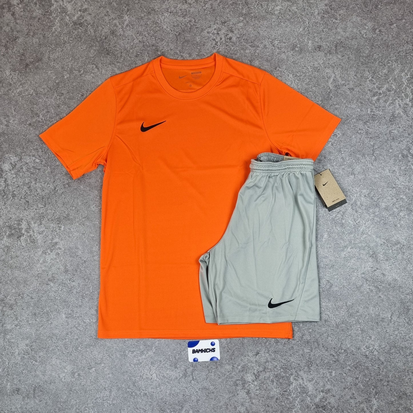 Nike Dri-Fit Set Orange/Grey