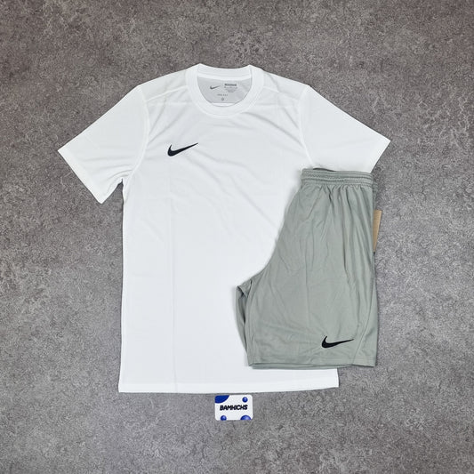 Nike Dri-Fit Set White/Grey