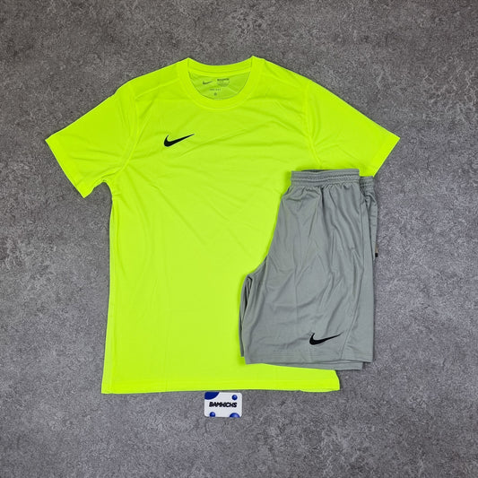 Nike Dri-Fit Set Volt/Grey