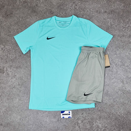 Nike Dri-Fit Set Hyper Turquoise/Grey