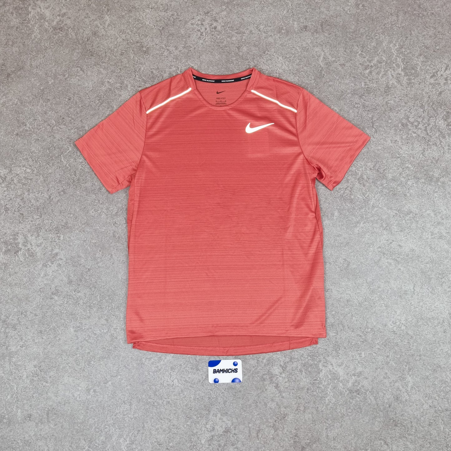 Nike Miler 1.0 T-Shirt Adobe Red