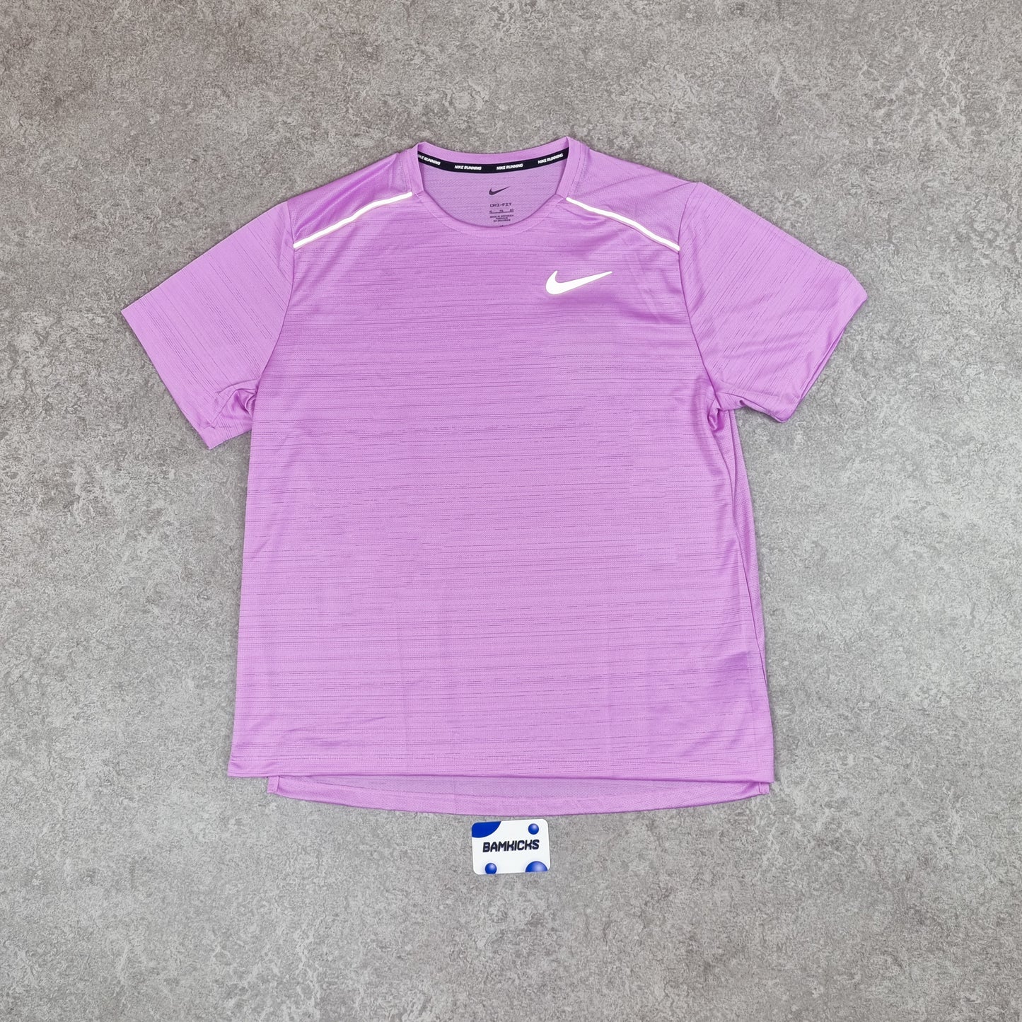 Nike Miler 1.0 T-Shirt Lilac Fuchsia