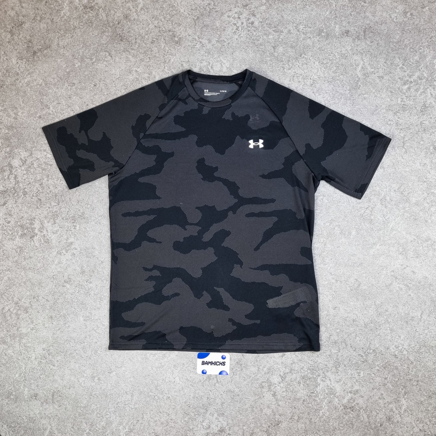 Under Armour Camo T-Shirt Black