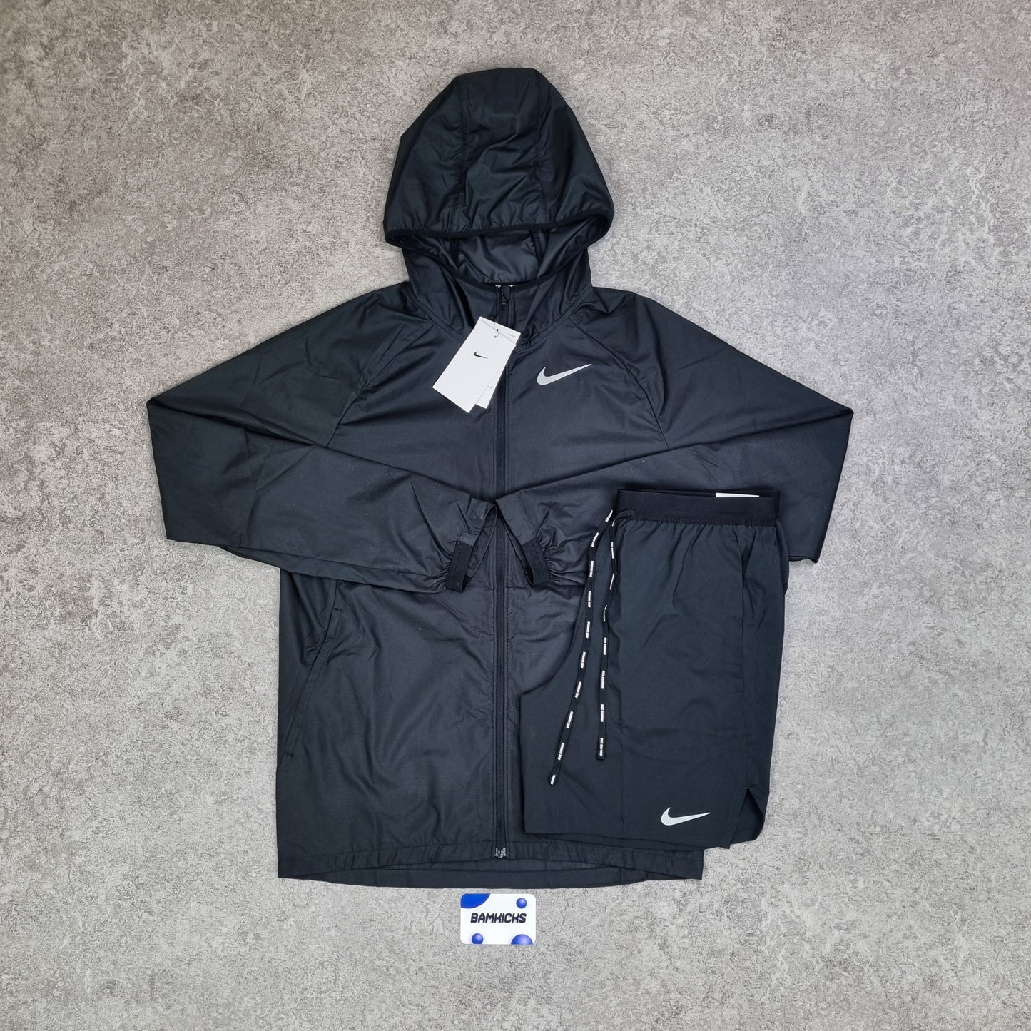 Nike Essentials Windrunner & Flex Stride (7in) Short Set Black