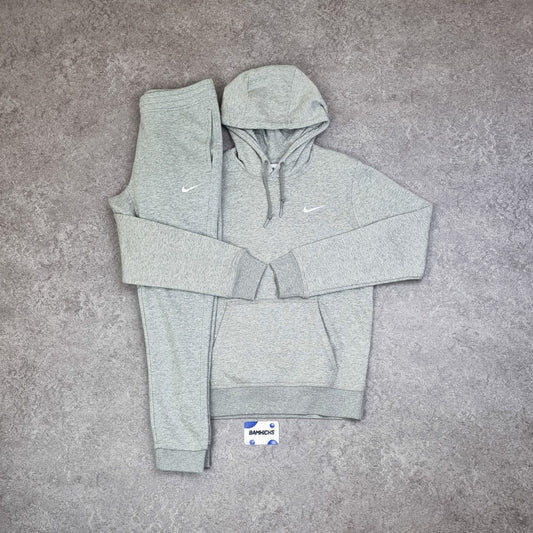 Nike Club Fleece Tracksuit Heather Grey