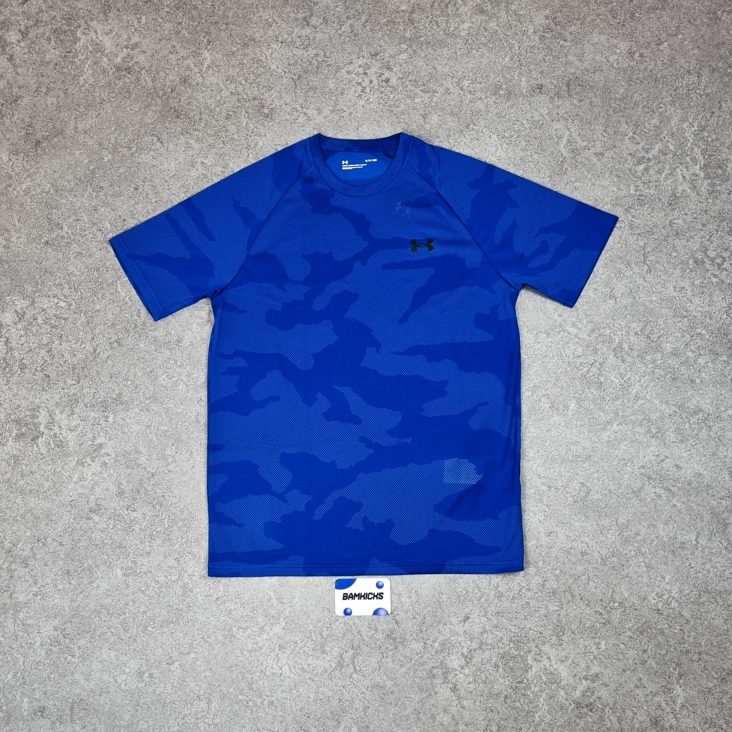 Under Armour Camo T-Shirt Royal Blue