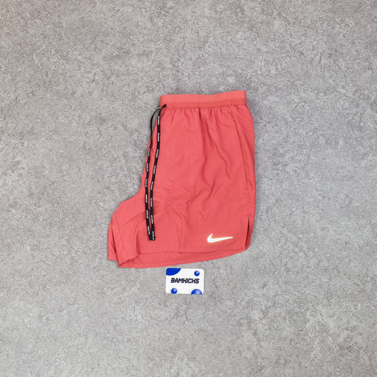 Nike Flex Stride Shorts (5in) Adobe Red