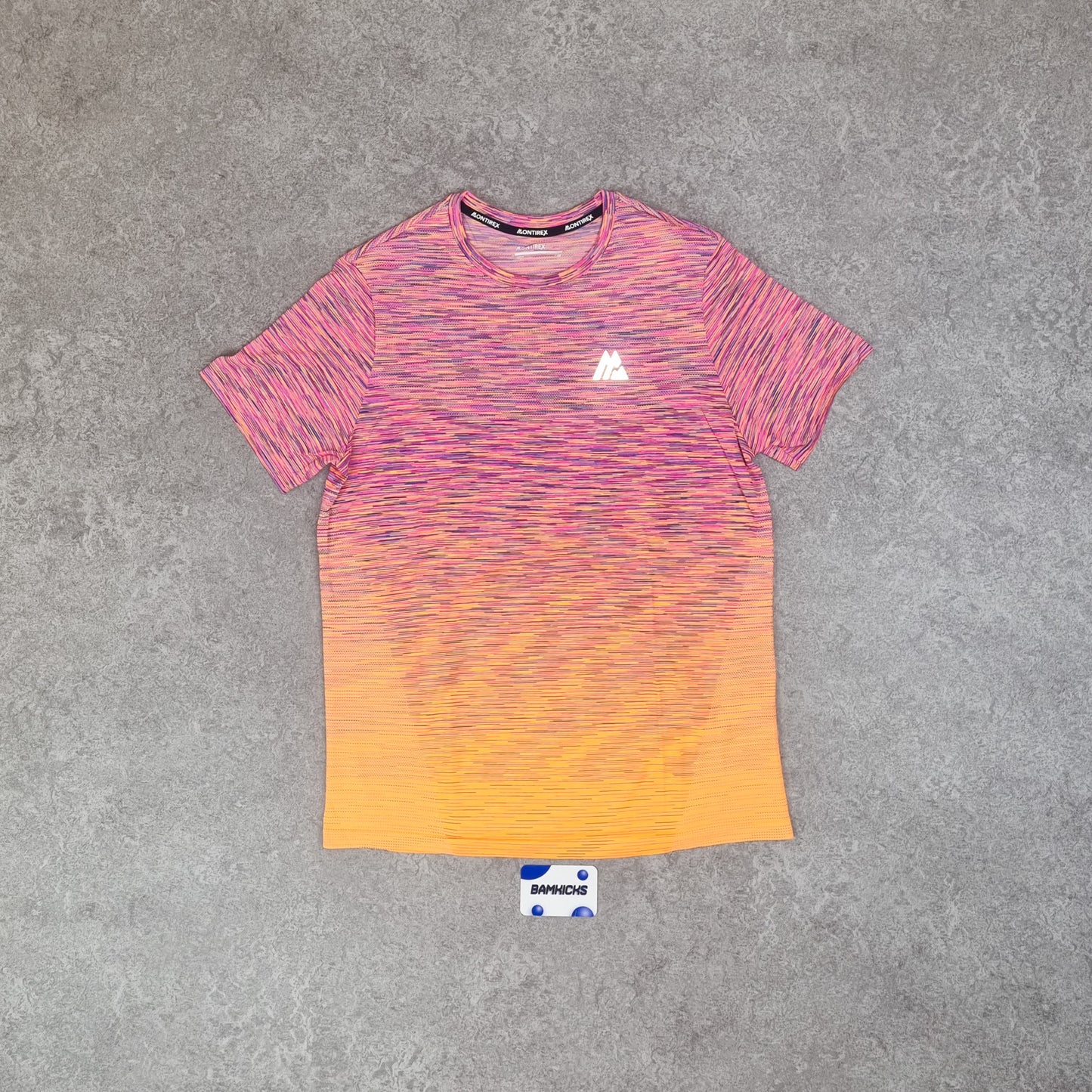 Montirex Trail Seamless T-Shirt - Purple/Pink/Orange