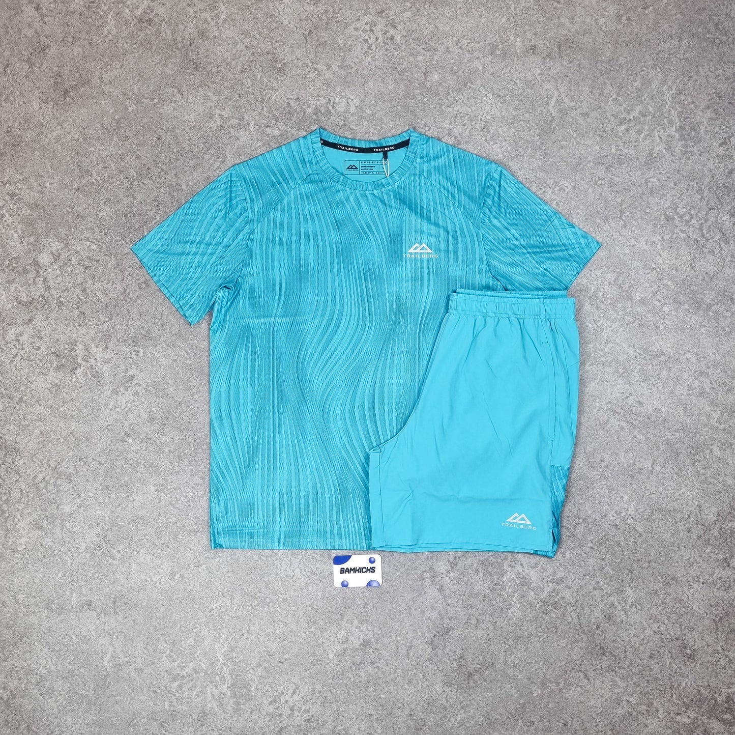 Trailberg Vertex Tee & Short Set Teal