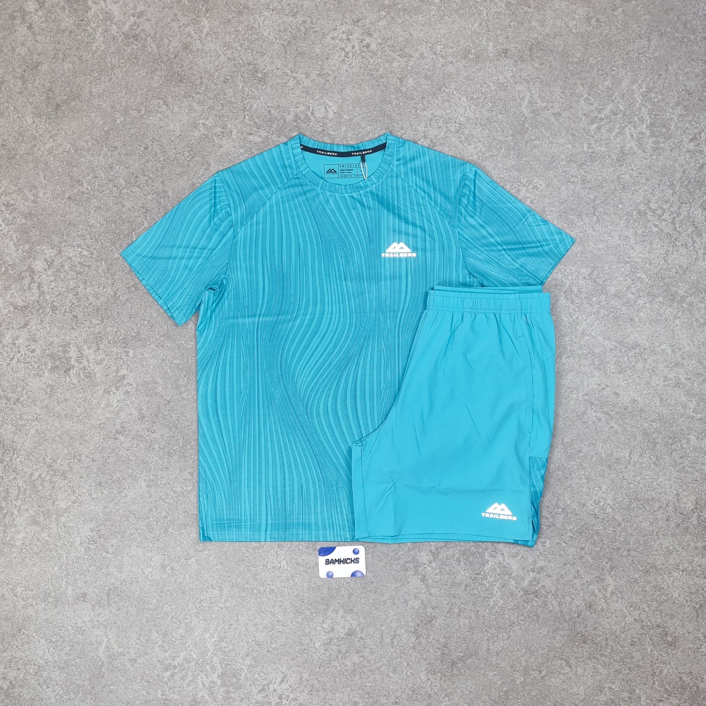 Trailberg Vertex Tee & Short Set Teal