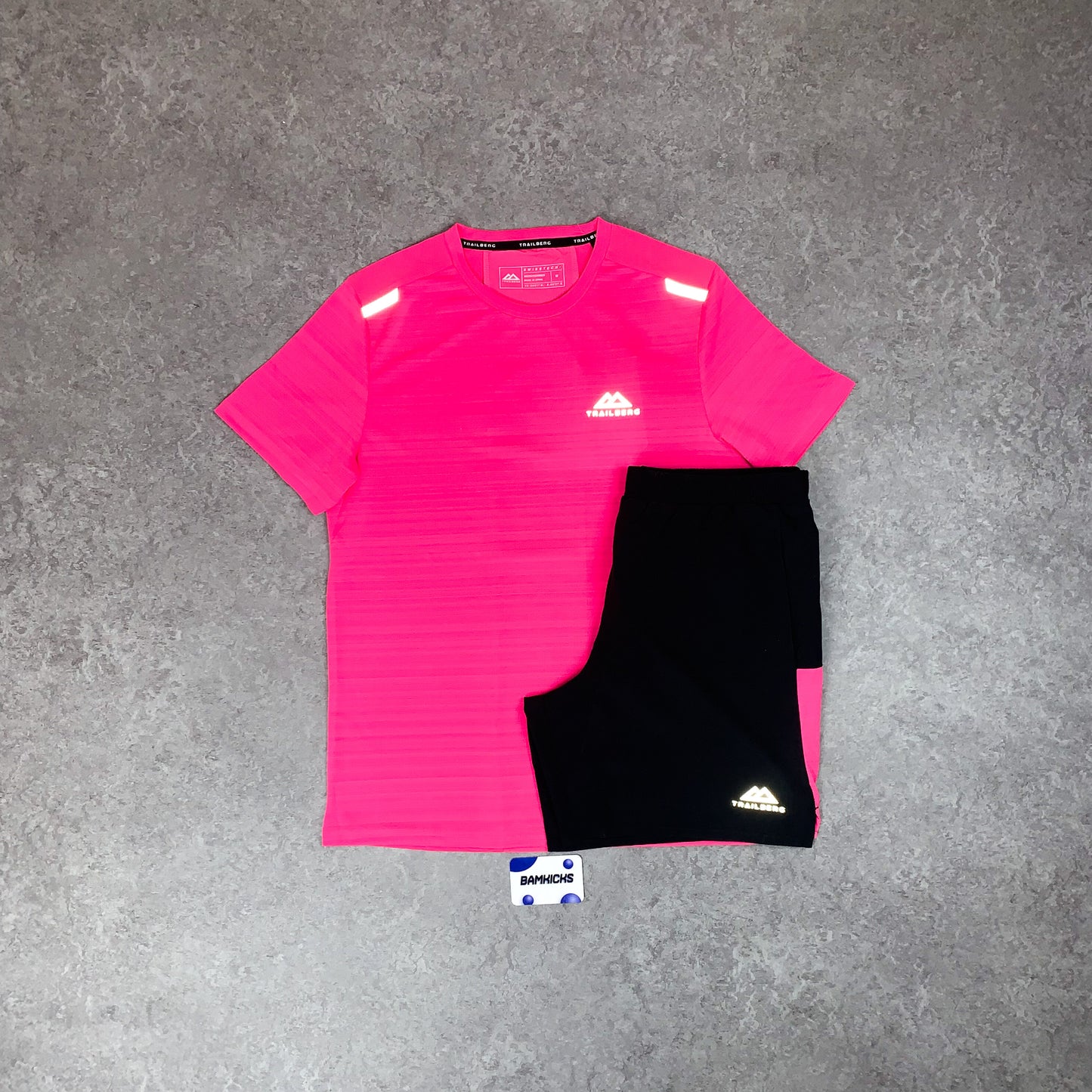 Trailberg Cloud T-Shirt & Short Set Pink