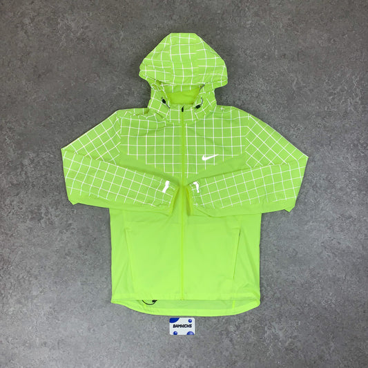 Nike Neon Grid Reflective Windrunner