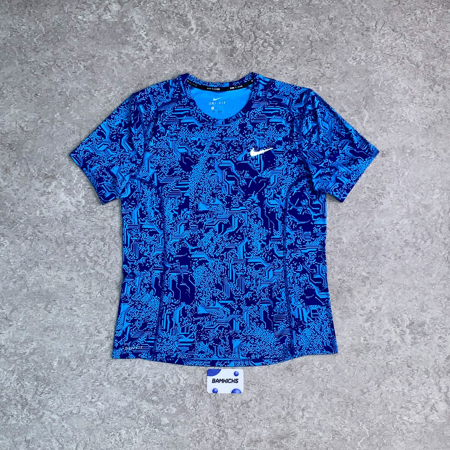 Nike Digital Camo Miler - Royal Blue/Black