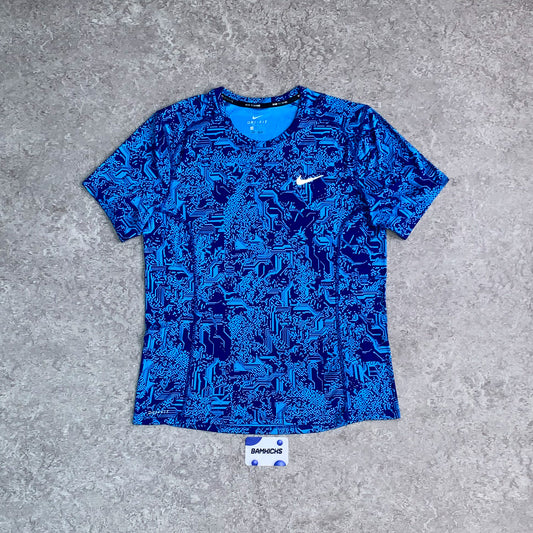 Nike Digital Camo Miler - Royal Blue/Black