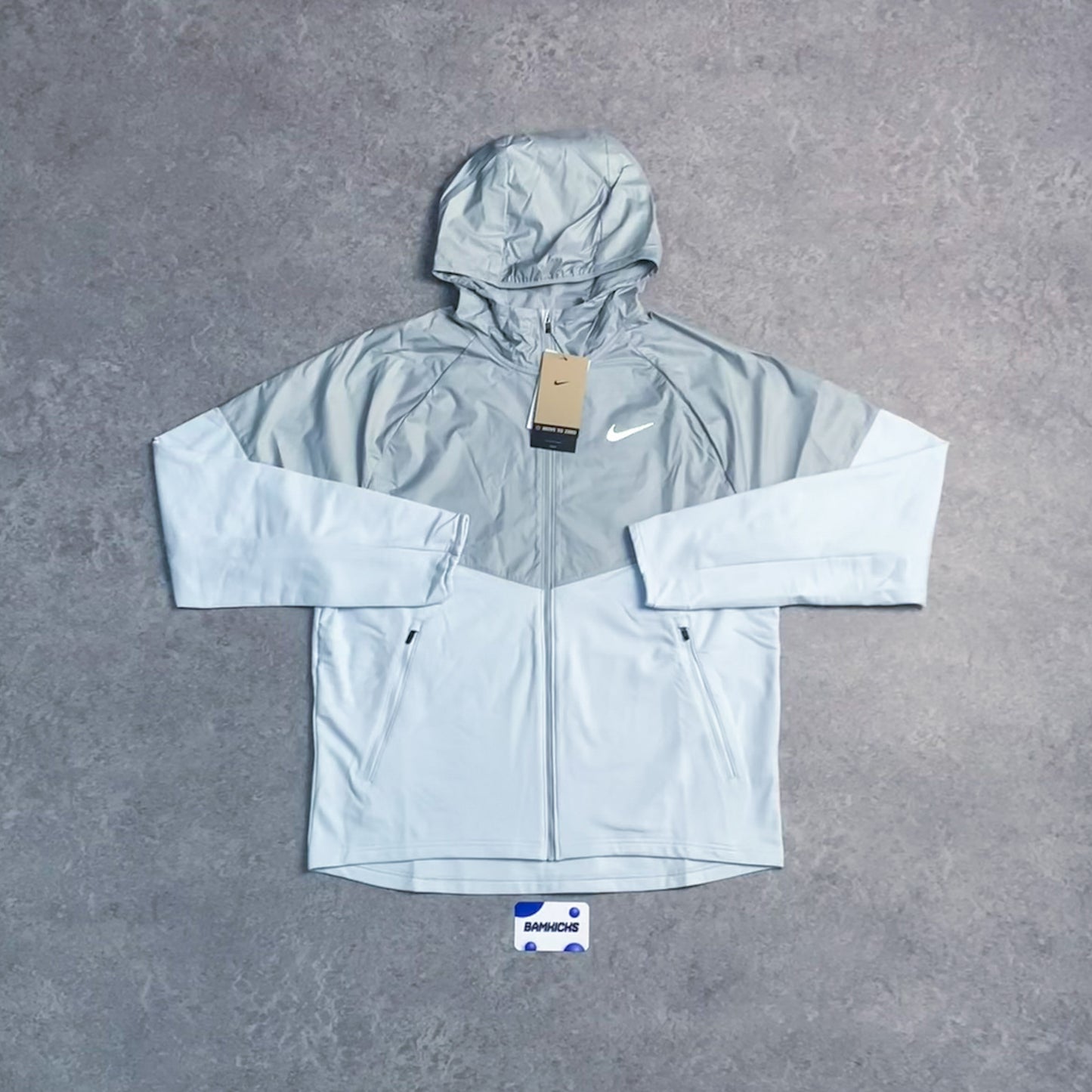 Nike Miler Therma-Fit Repel Windbreaker Jacket - Winterised Grey