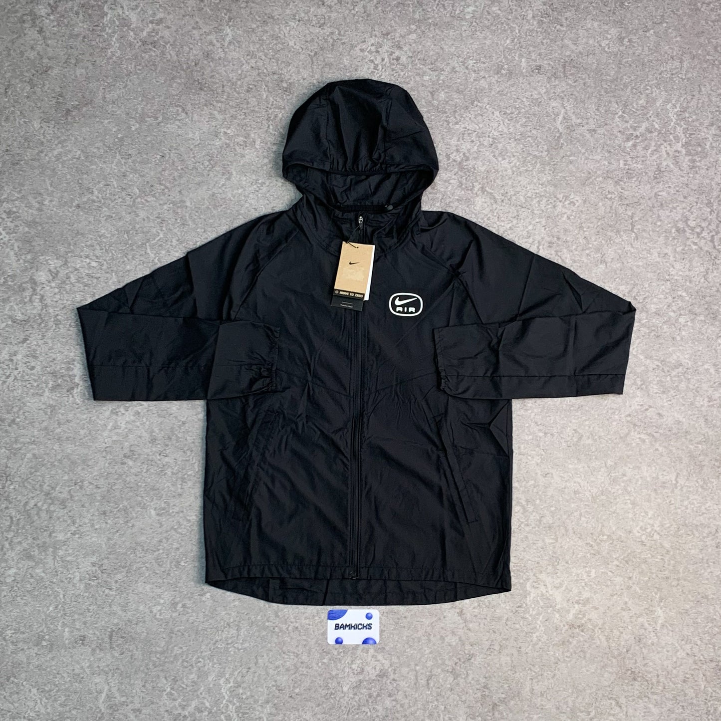 Nike Swoosh Air Run Miler Windrunner - Black