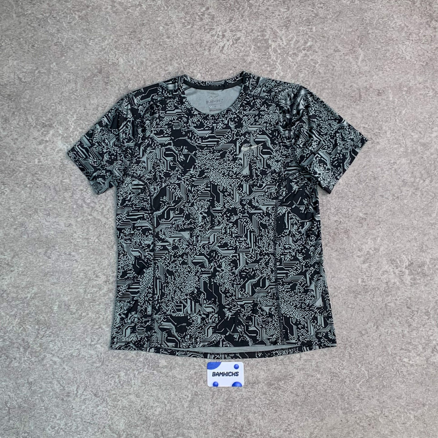 Nike Digital Camo Miler - Grey/Black