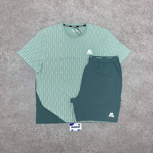 Montirex Run Tempo T-Shirt & Short Set - Dolphin/Feather