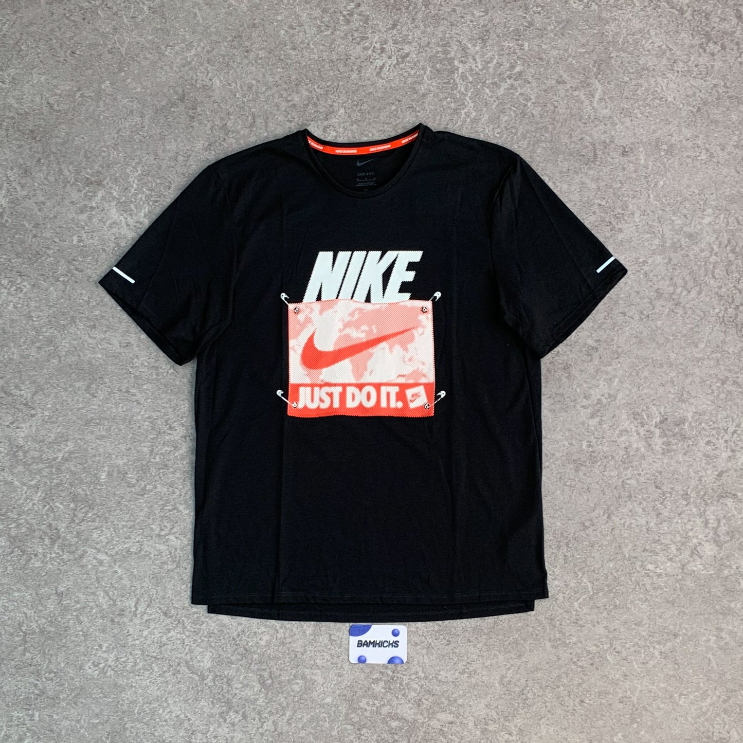 Nike Rise 365 Miler & Flex Stride Shorts (5in) Set - Black/Total Orange/Multi