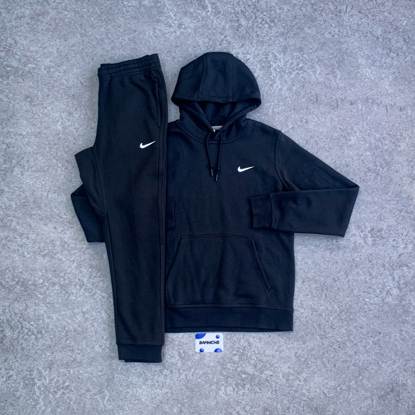 Nike Club Fleece Tracksuit - Black