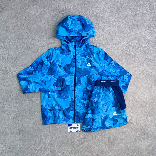 Montirex Fusion Print Windbreaker & Short Set - Agency/Fira