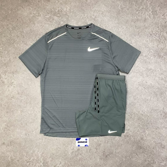 Nike Miler 1.0 & Flex Stride Shorts (7in) Set - Grey