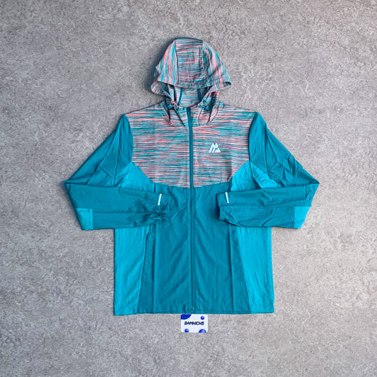 Montirex Trail Windbreaker - Teal/Pink