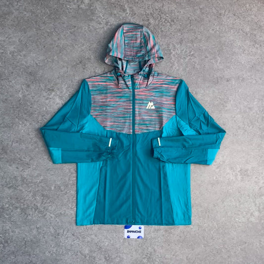 Montirex Trail Windbreaker - Teal/Pink