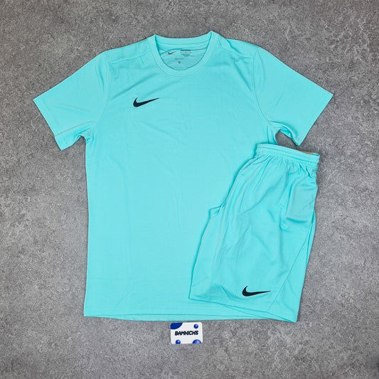 Nike Dri-Fit Set Hyper Turquoise/Hyper Turquoise (Youth)