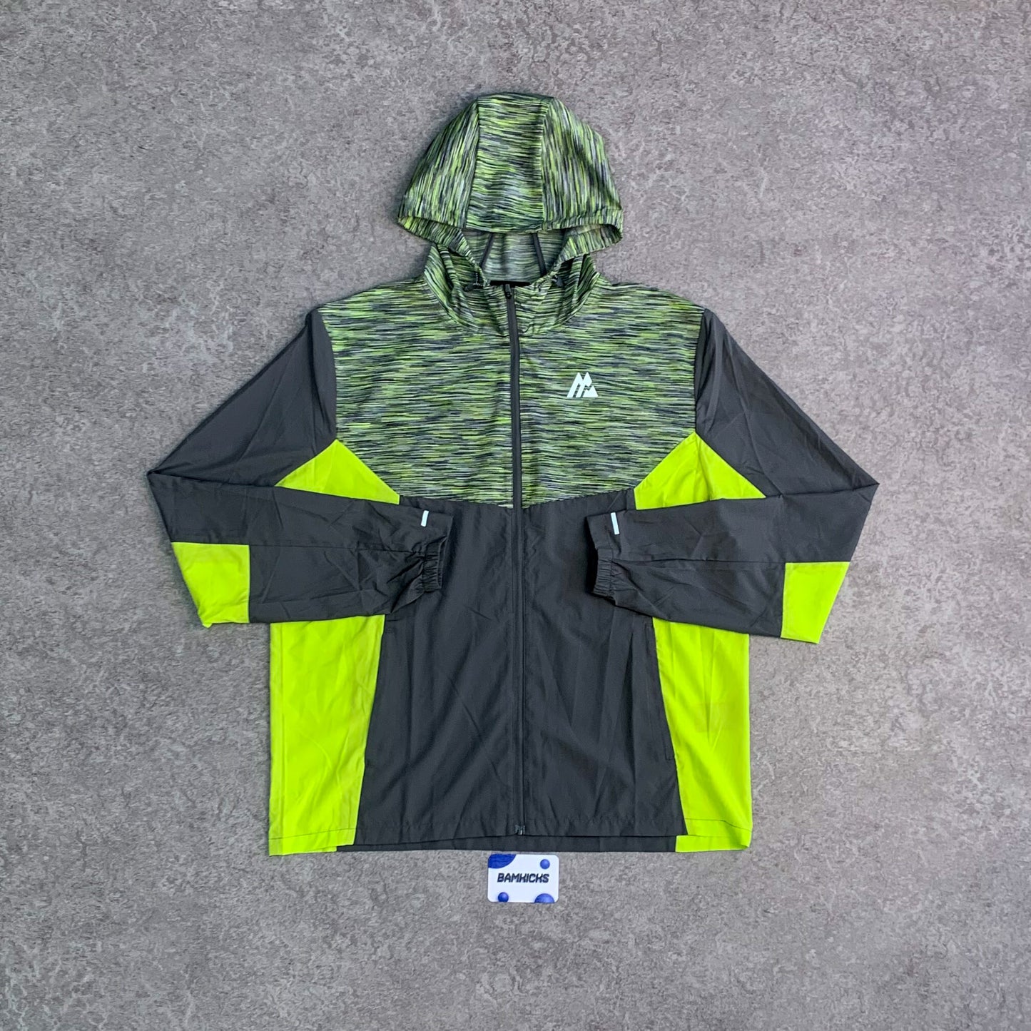 Montirex Trail Windbreaker - Lime/Grey