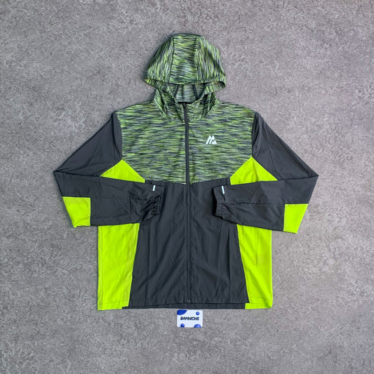 Montirex Trail Windbreaker - Lime/Grey
